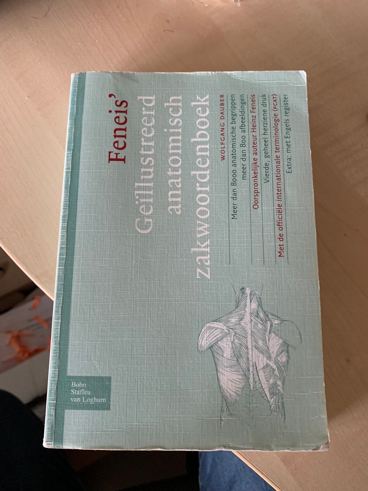 H. Feneis - Geïllustreerd anatomisch zakwoordenboek, Boeken, Ophalen of Verzenden, H. Feneis; W. Dauber