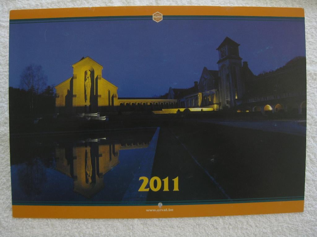 Orval Abbaye – 2011 rare, Collections, Marques de bière, Comme neuf, Enlèvement ou Envoi