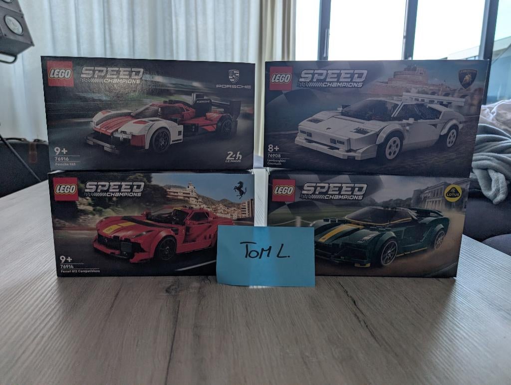 Lego speed champions, Lego, Nieuw, Complete set, Ongeopend/sealed