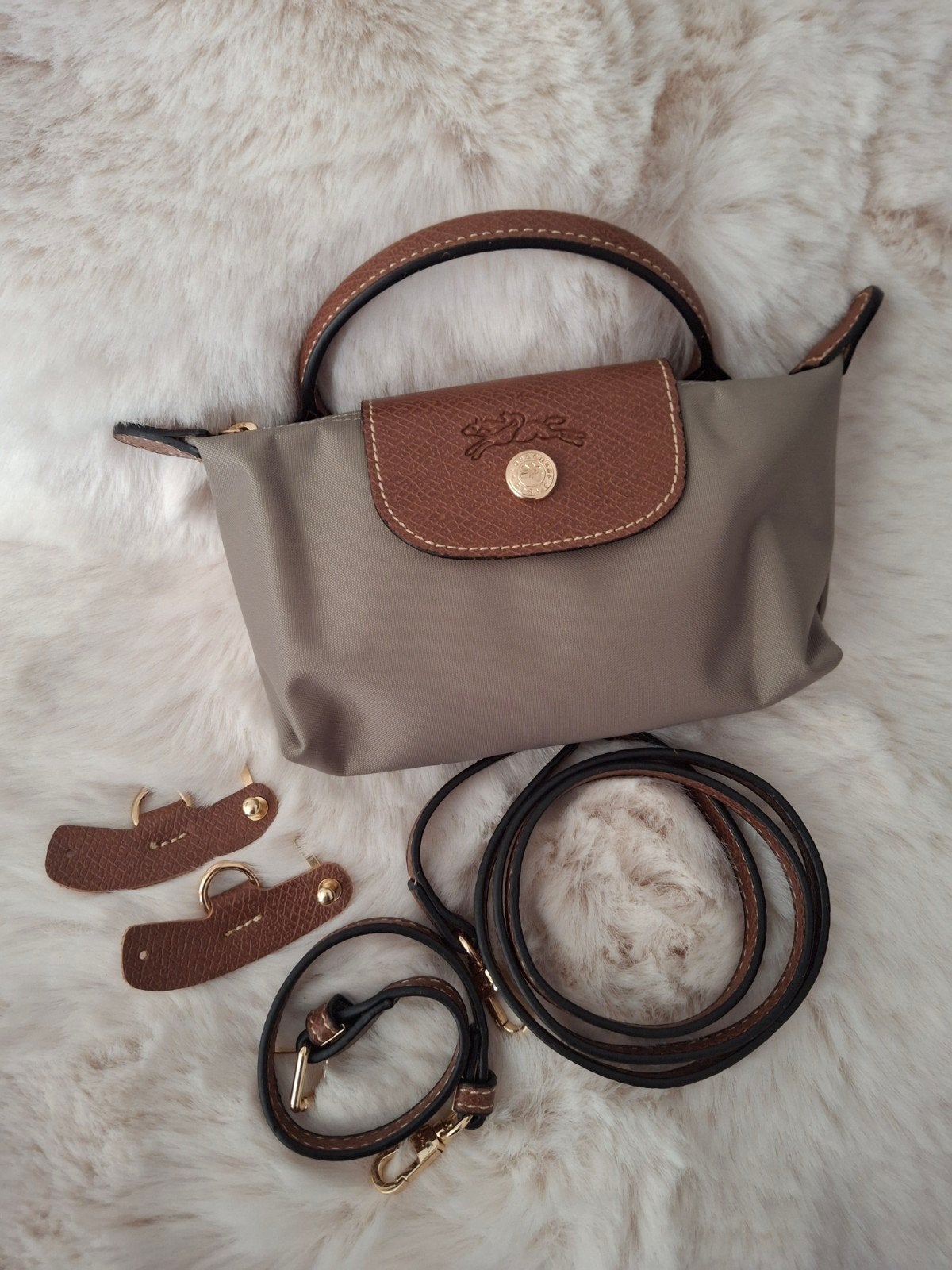 Sac Longchamp mini, Enlèvement ou Envoi, Neuf, Vert, Sac à bandoulière