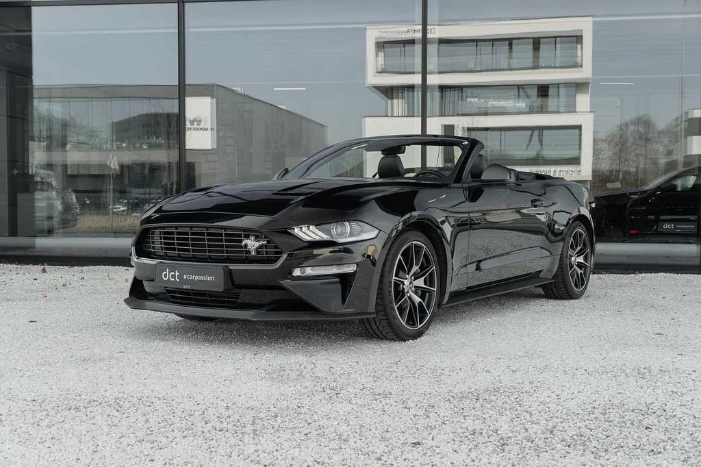 Ford Mustang Cabrio 55 Years edition CoolingSeats B&O Sound, Auto's, Ford, Gebruikt, Zwart, 4 cilinders, Cabriolet