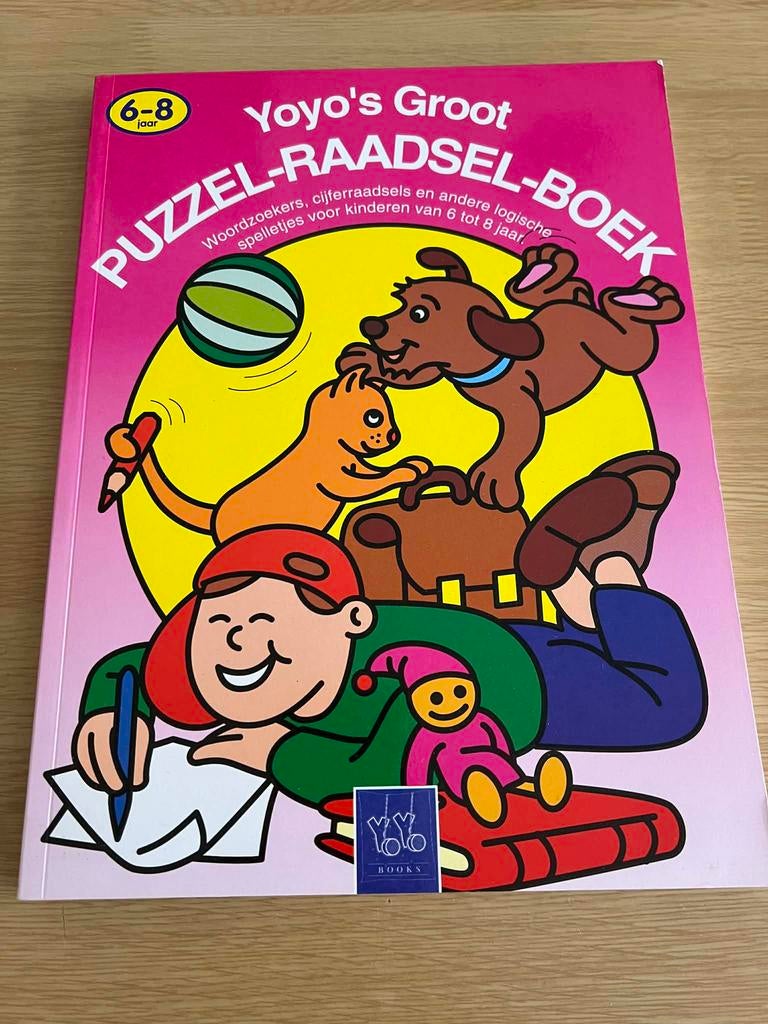 Yoyo's Groot Puzzel-Raadsel-Boek, Ophalen of Verzenden, Zo goed als nieuw