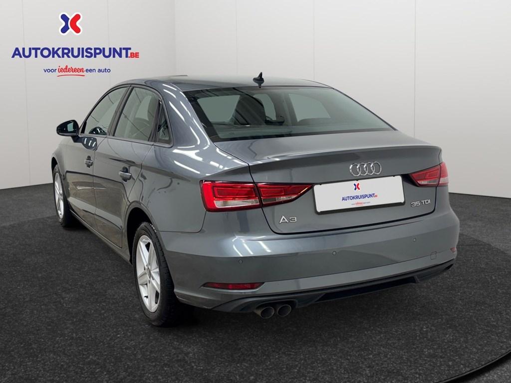 Audi A3 35TDI Leder GPS Dig.Airco Verw.Zetels, Argent ou Gris, Achat, Boîte manuelle, Noir