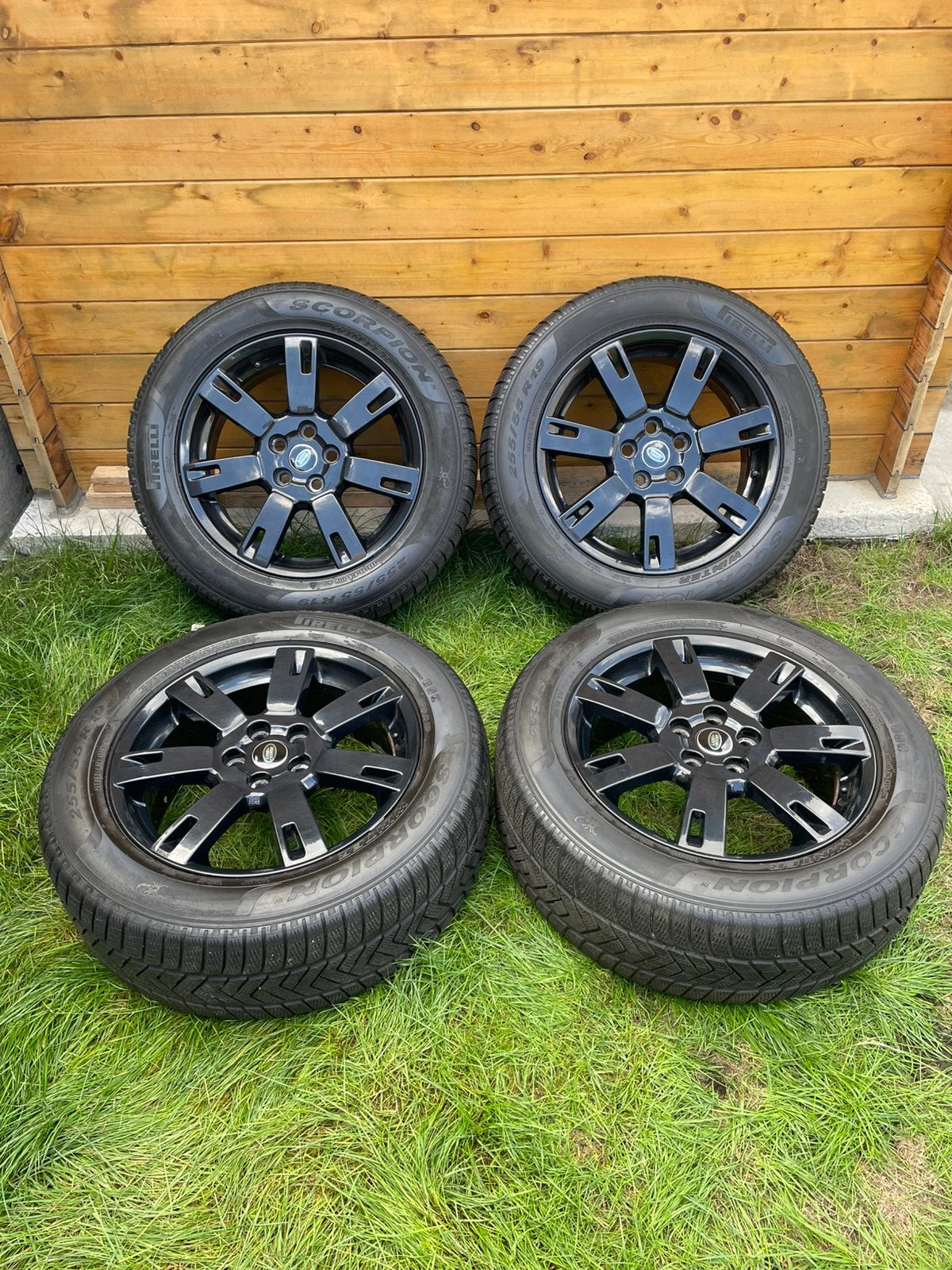 5x120 velgen 19 inch met Pirelli banden M+S 255 55 19, Ophalen, Zo goed als nieuw
