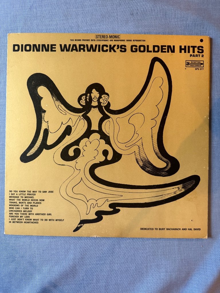 LP-Dionne Warwick’s Golden Hits part 2, Ophalen of Verzenden, Gebruikt, Overige genres, LP