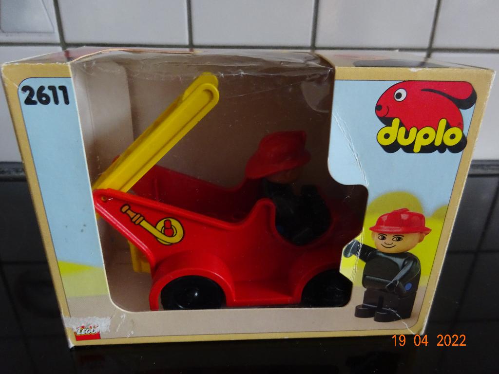 2611 LEGO Duplo Fire Engine*VINTAGE* 1985*, Ophalen of Verzenden, Duplo