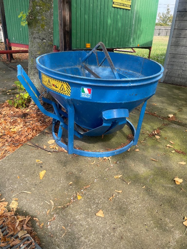 mortelbak, Ophalen, Gebruikt