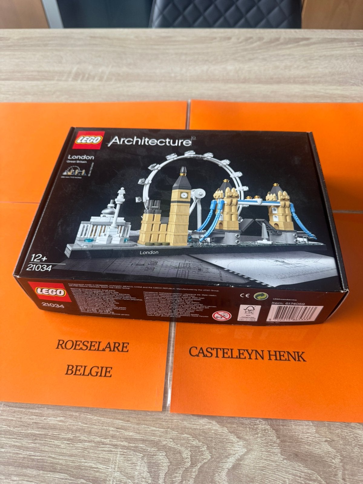 Lego 21034, Ophalen of Verzenden, Zo goed als nieuw, Compleet, Lego