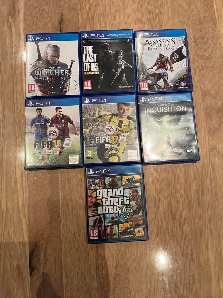 Jeux PS4, Enlèvement ou Envoi, Comme neuf