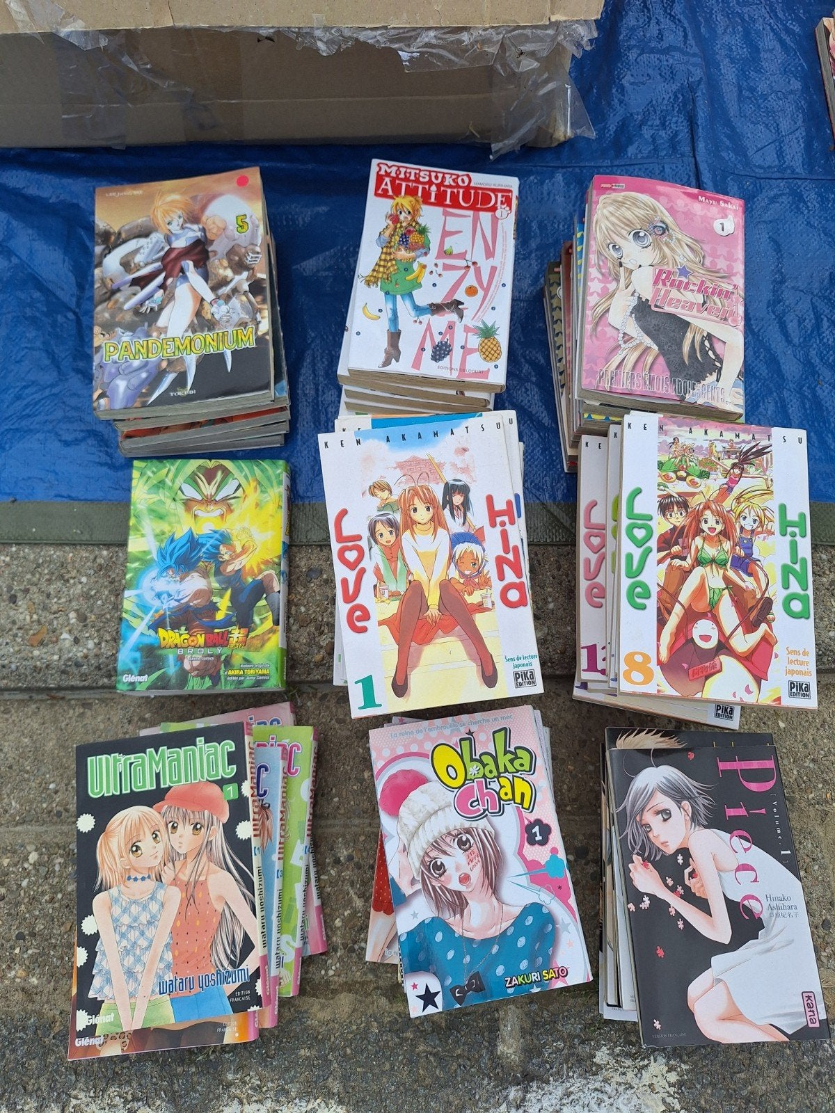 manga lot #4 DM ME €7 A MANGA OR €330 FOR ALL, Complete serie of reeks, Ophalen of Verzenden, Zo goed als nieuw, Japan (Manga)