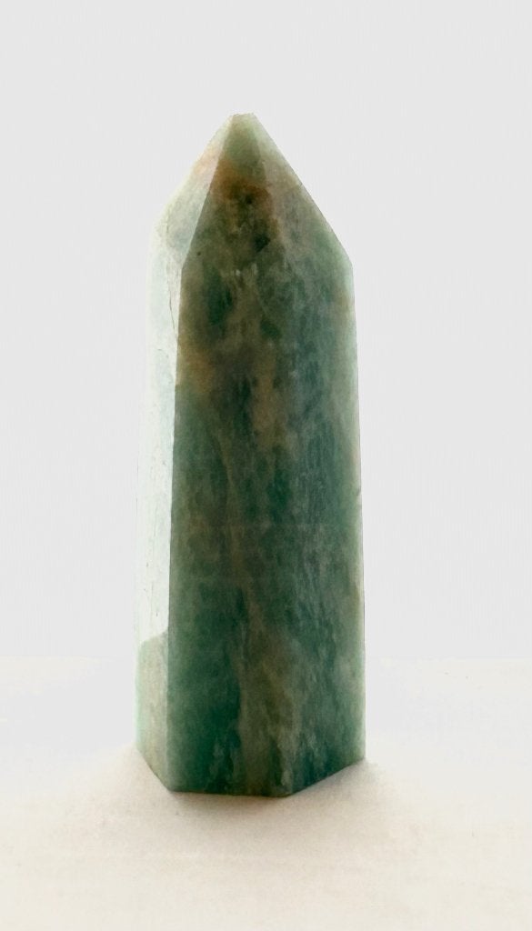 kristal natuursteen punt aquamarijn, Verzamelen, Mineralen en Fossielen, Ophalen of Verzenden