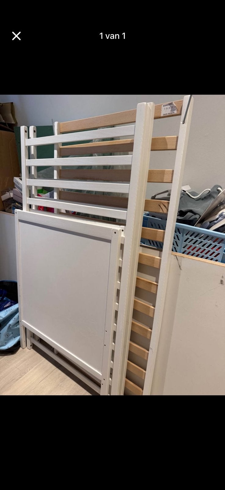 Ledikant baby +matras, Enfants & Bébés, Chambre d'enfant | Lits, Enlèvement, Utilisé