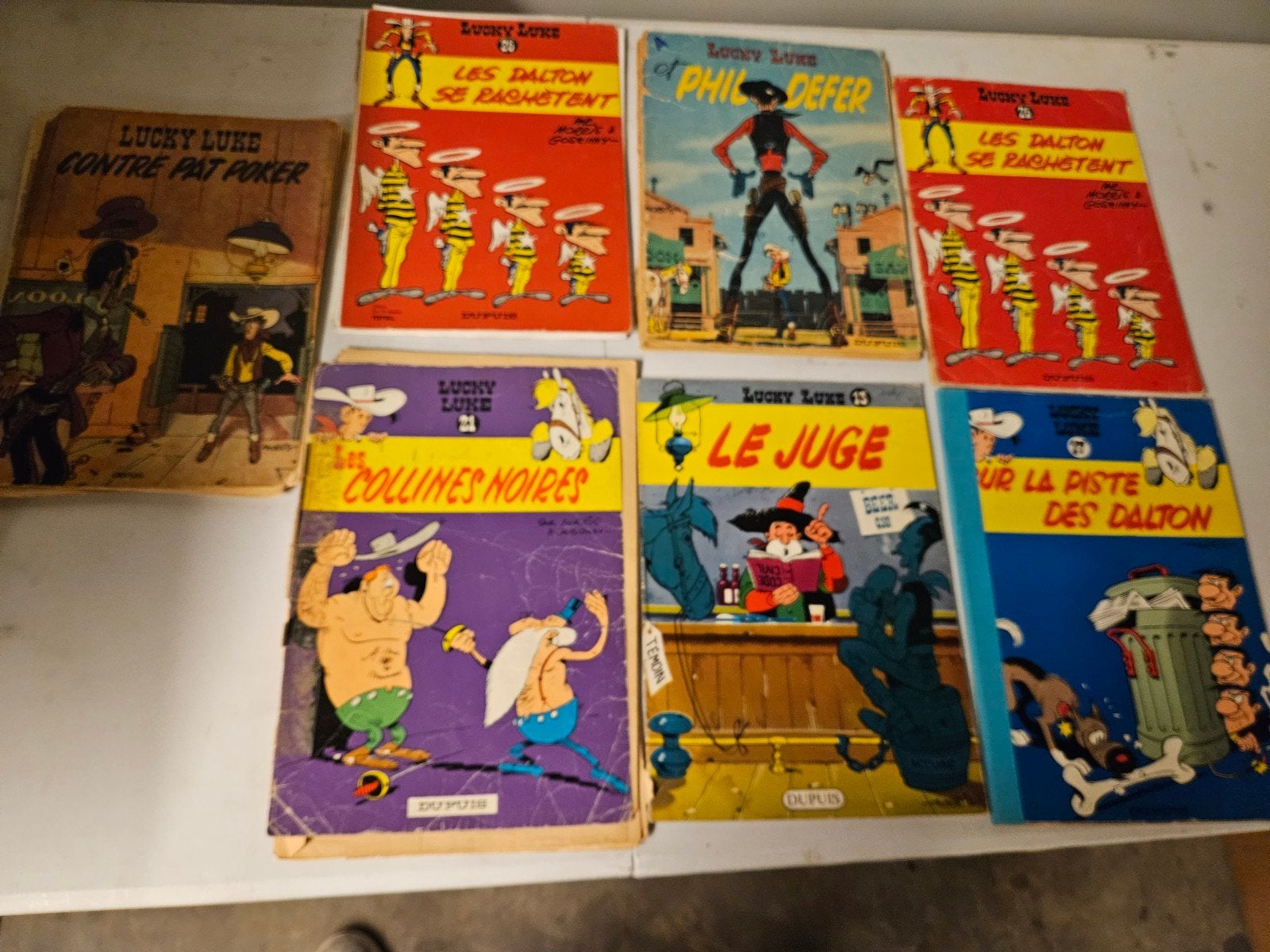 Bd Lucky luke, Livres, Enlèvement