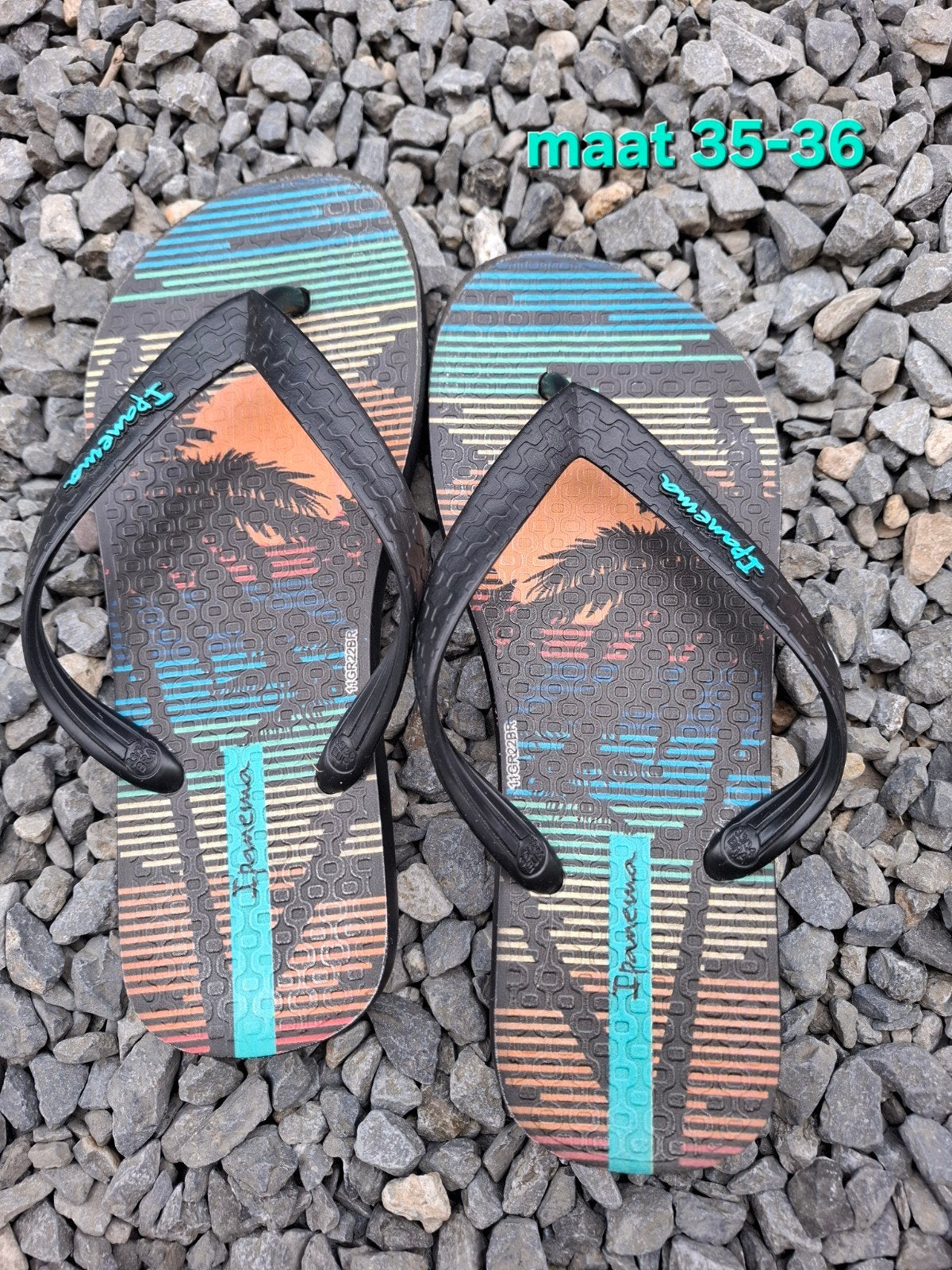 Slippers Ipanema maat 35-36, Ophalen, Jongen of Meisje, Zo goed als nieuw, Ipanema