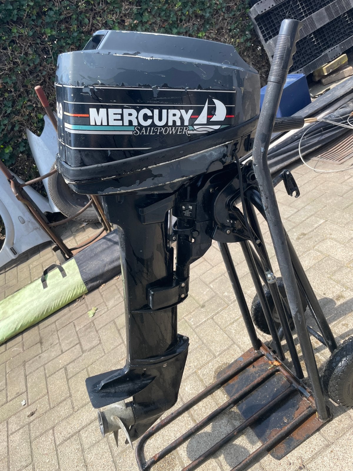 Buitenboord mercury 9,9 pk, Watersport en Boten, Ophalen, Gebruikt, 5 tot 10 pk, Buitenboordmotor