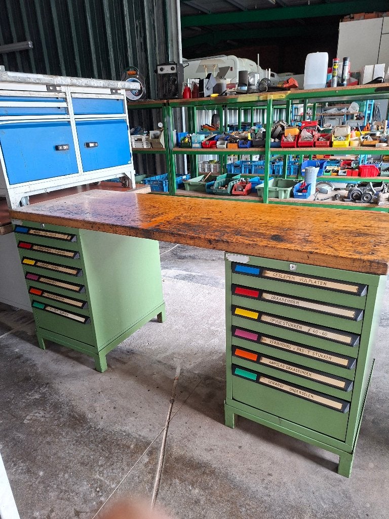 werkbank vidmar met 2x6 schuiven, Doe-het-zelf en Bouw, Werkbanken, Ophalen, Gebruikt, 120 tot 170 cm