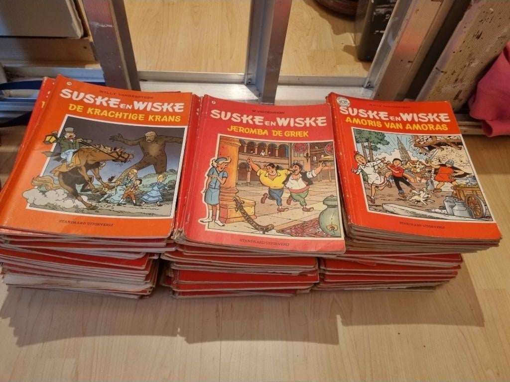 Strips, Meerdere stripboeken, Ophalen, Gelezen, Willy Vandersteen