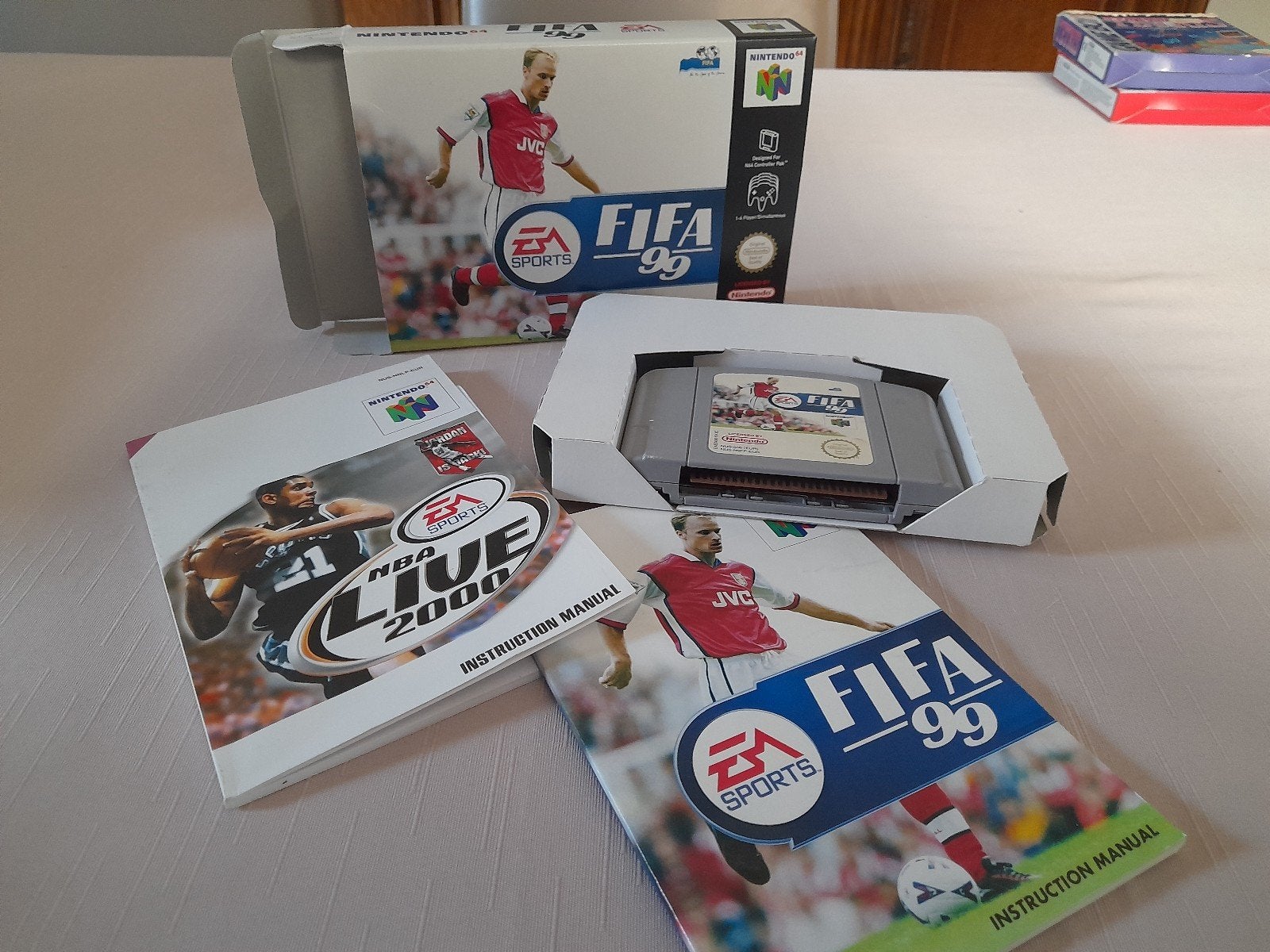 nintendo64 spel fifa 99, Games en Spelcomputers, Ophalen, Gebruikt
