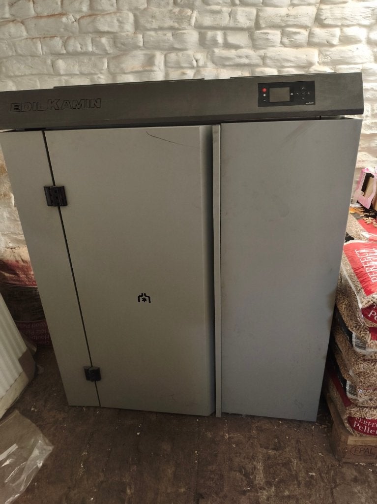 Chaudière Pellet Edilkamin gora 2 slim 20kw, Autres carburants, Enlèvement, Utilisé, Autres types