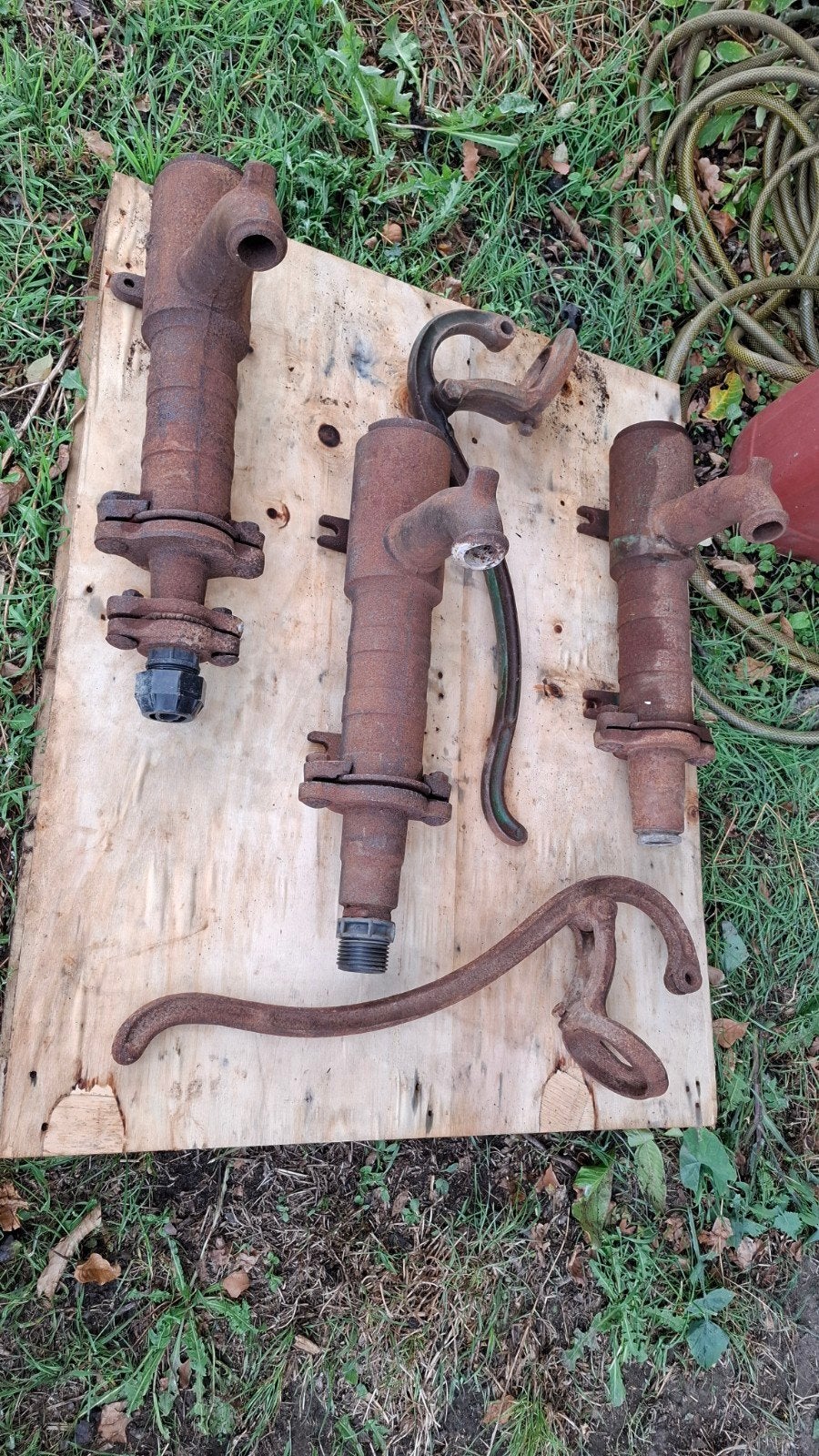 3 pompes à eau manuelles à vendre, Enlèvement, Utilisé, Manuelle, Pompe de forage