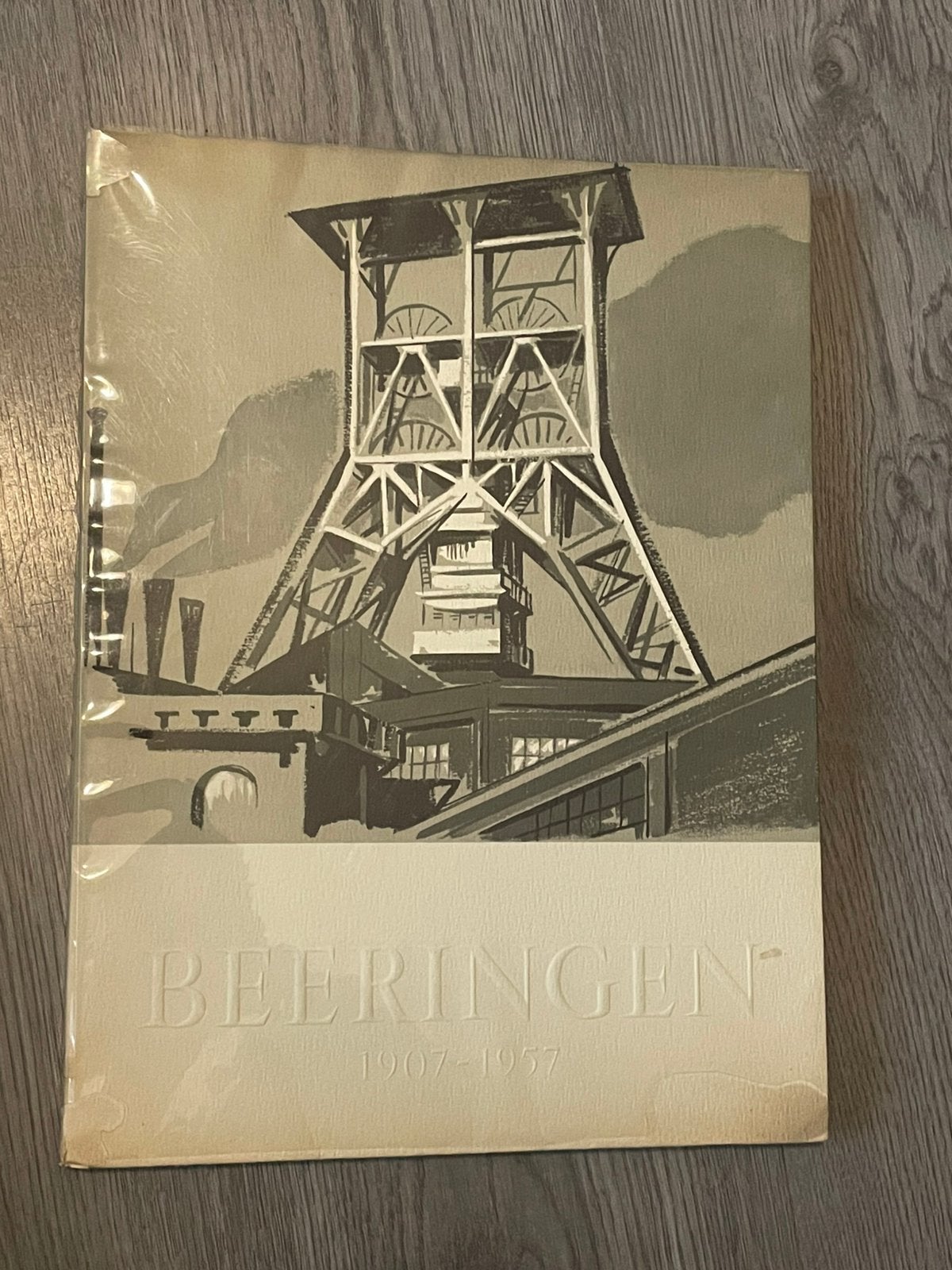 Boek beringen 1907-1957 50 jaar steenkoolmijn beringen, Ophalen of Verzenden