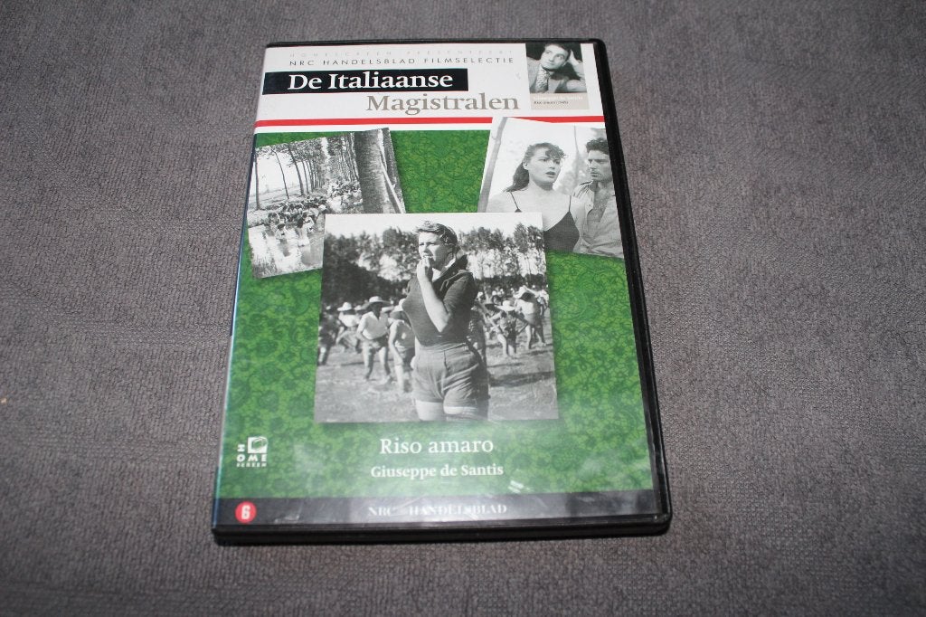 DVD Riso Amaro, À partir de 6 ans, Italien, Enlèvement ou Envoi, Néerlandais