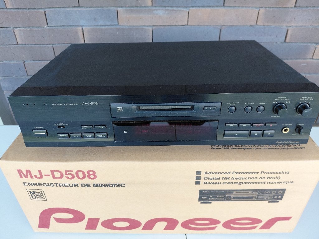 Enregistreur à mini-disque Pioneer MJ-D508, Enlèvement ou Envoi, Enregistreur MiniDisc