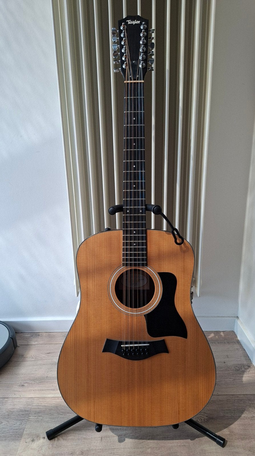 Taylor 150e 12-string, Ophalen