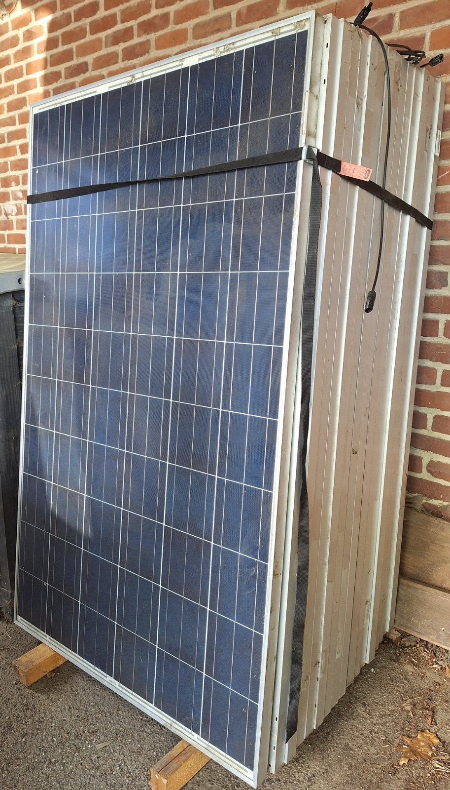 5 zonnepanelen 250 wp + Solaredge optimizers, Bricolage & Construction, Panneaux solaires & Accessoires, Enlèvement