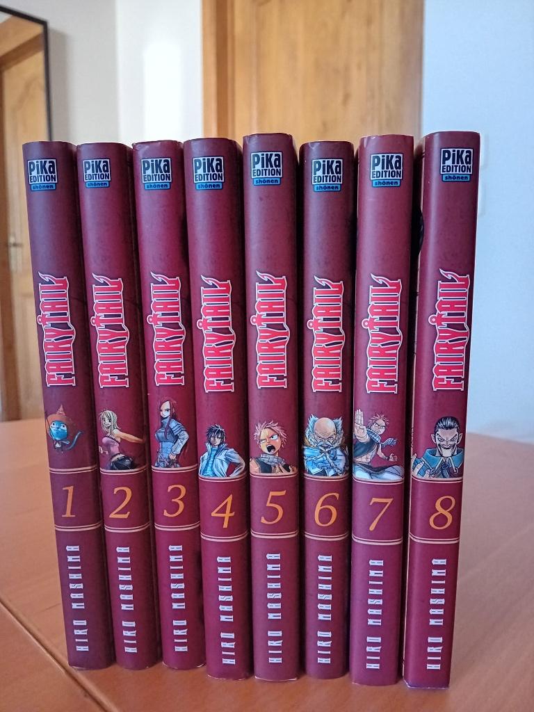 8 mangas Fairytail, Livres, Enlèvement ou Envoi, Comme neuf, Hiro Mashima