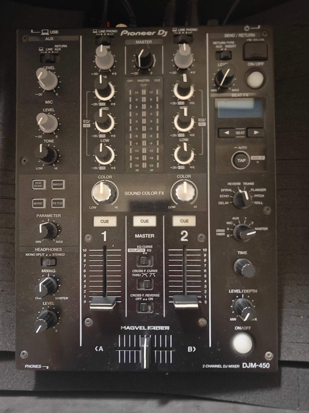 Pioneer DJM-450, Musique & Instruments, Enlèvement, Comme neuf, Moins de 5 canaux, Entrée micro