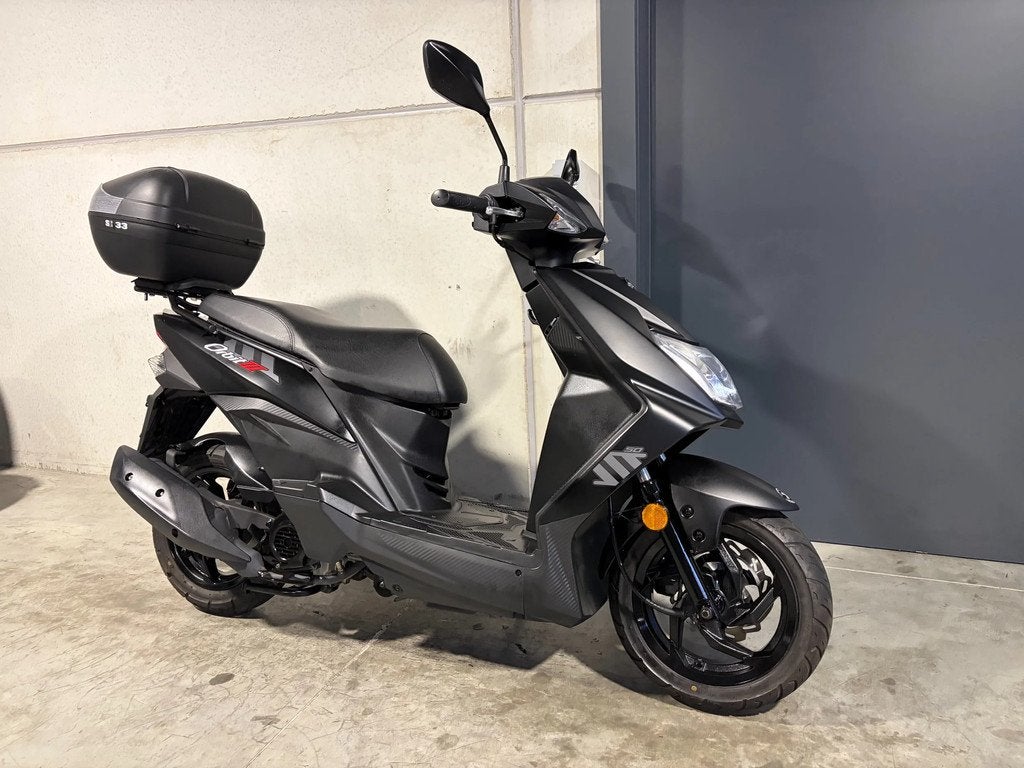 SYM Orbit III 45km/u B-klasse met topcase (bj 2025), Scooter, Bedrijf, 11 kW of minder, 50 cc