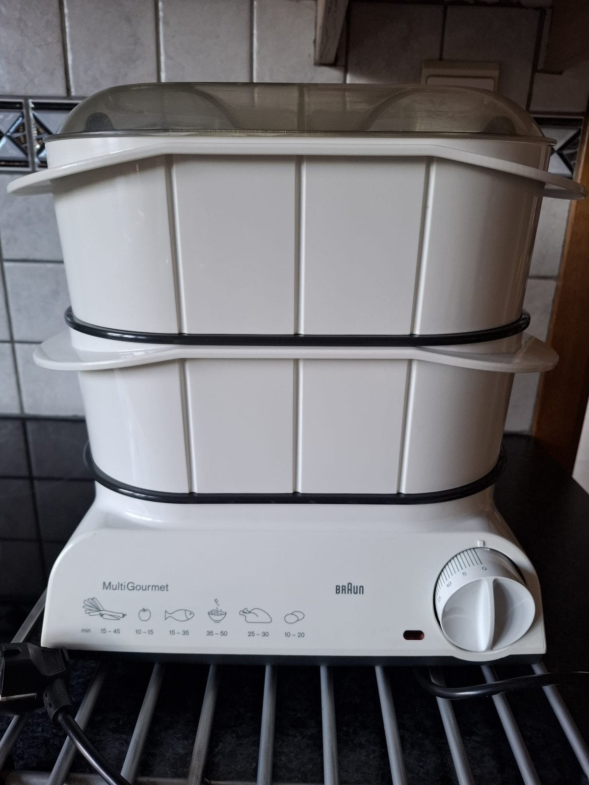 Braun stoomkoker, Elektronische apparatuur, Ophalen, Gebruikt