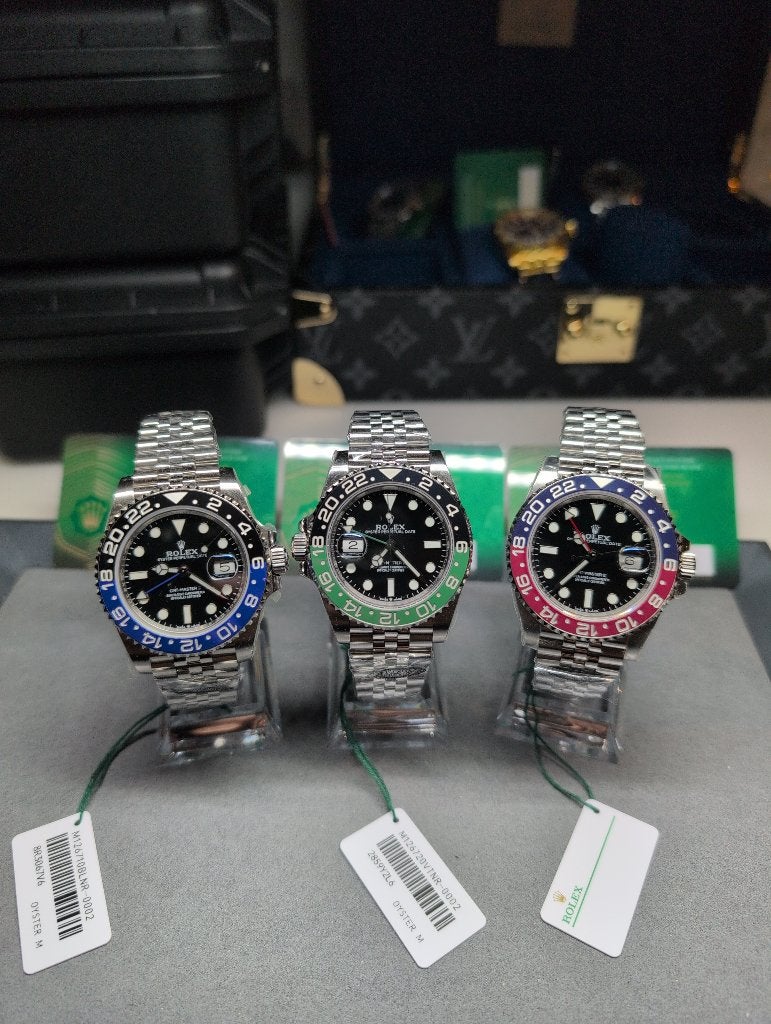 Rolex GMT-master Ii batgirl pepsi sprite, Ophalen of Verzenden, Rolex