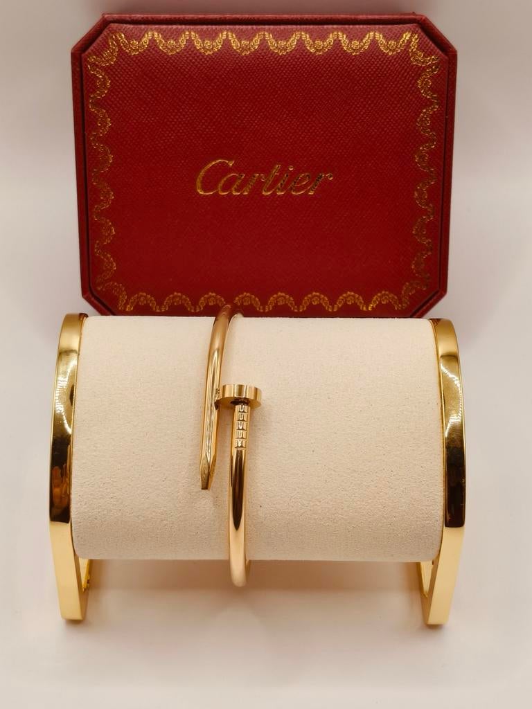 Cartier gouden armband spijker design, Verzenden, Nieuw, Goud, Staal