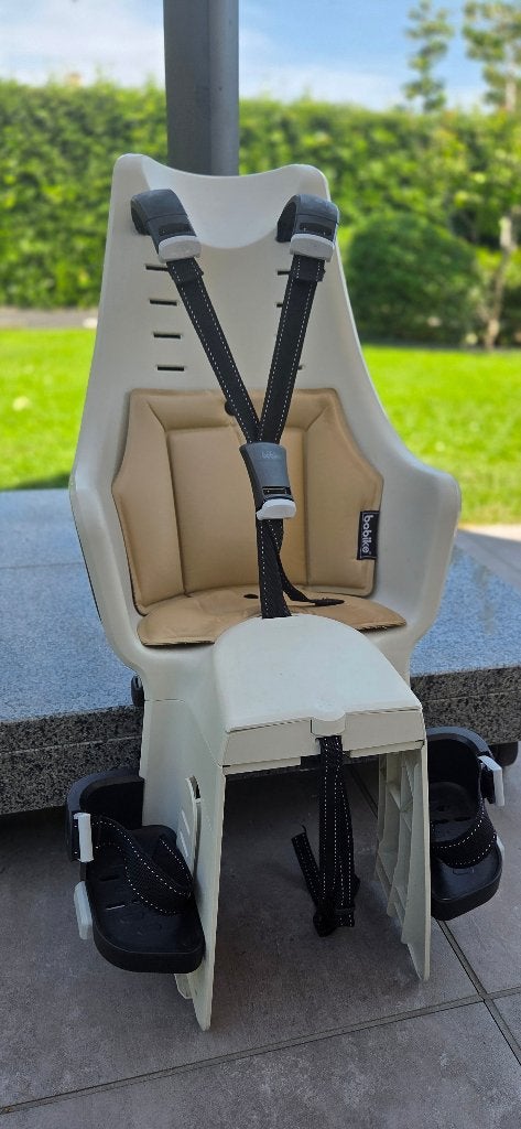 Bobike Maxi Exclusive Fietsstoeltje Achter - Safari Chic, Fietsen en Brommers, Fietsaccessoires | Fietsstoeltjes, Ophalen, Voetsteuntjes
