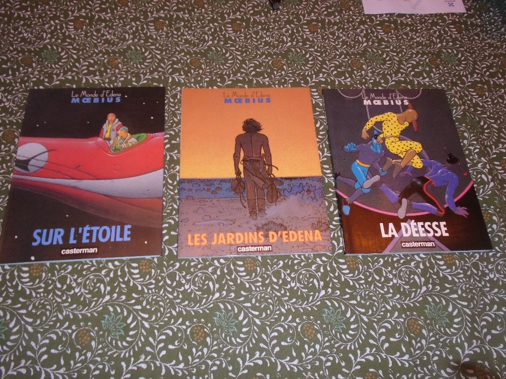 BDs - Le Monde D'Edena (MOEBIUS), Boeken, Stripverhalen, Complete serie of reeks, Ophalen of Verzenden, Zo goed als nieuw, Moebius