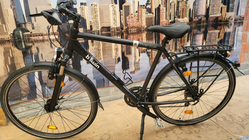 B-twin herenfiets 28 inch, Ophalen, 28 inch