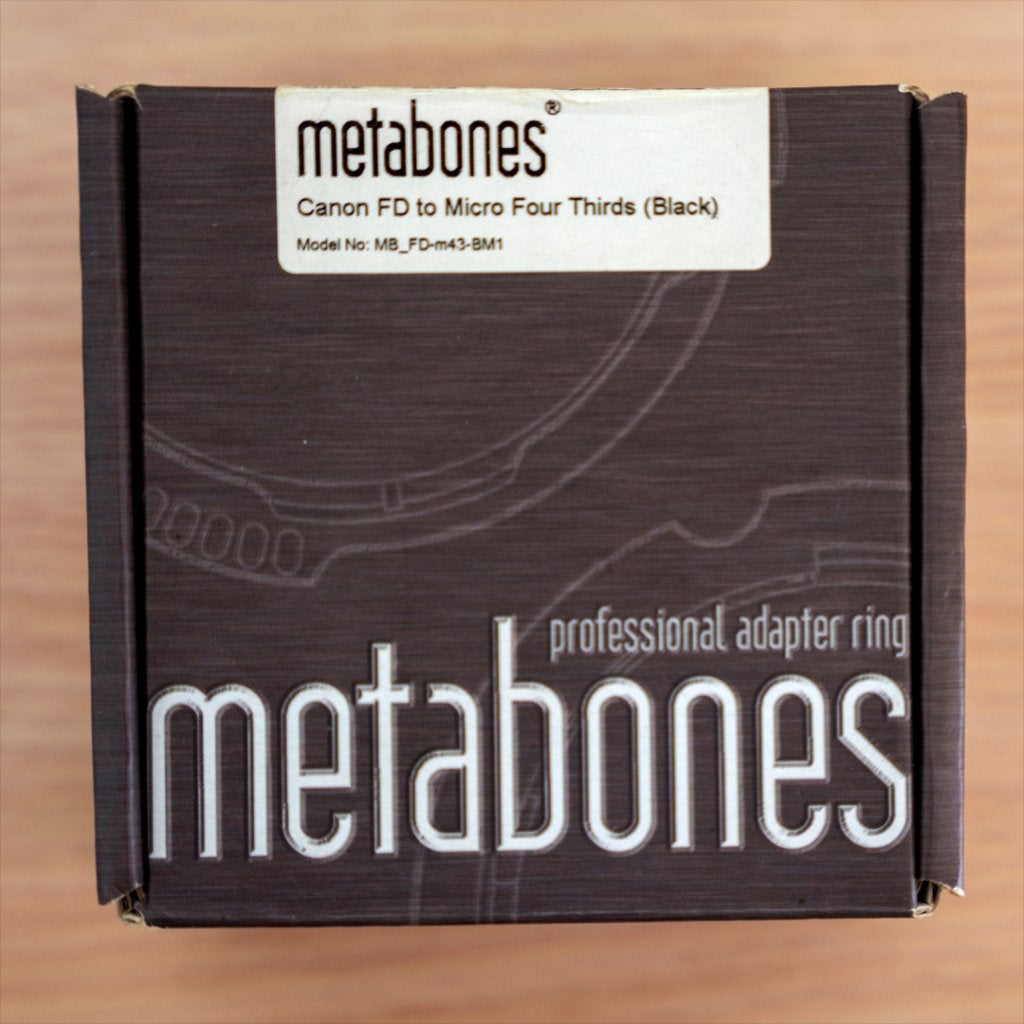 METABONES Canon FD naar Micro Four Thirds (M4/3) adapter, Ophalen of Verzenden, Zo goed als nieuw, Canon