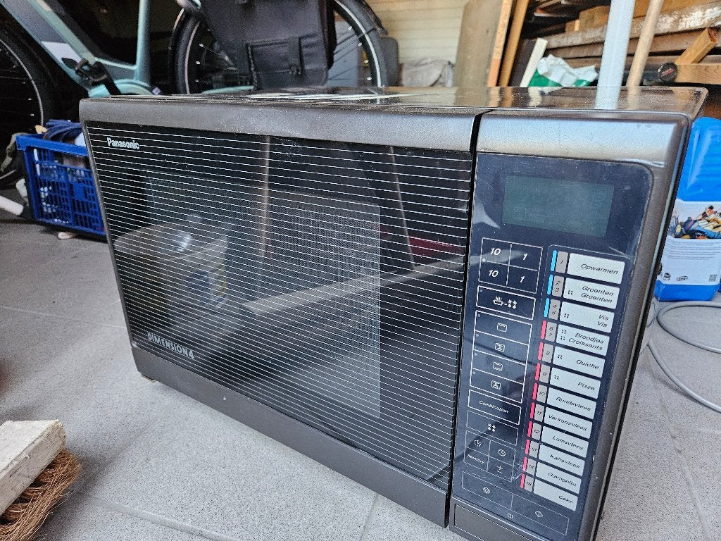 Combi-oven Panasonic Dimension 4, Ophalen, Minder dan 45 cm, Combi-oven, Draaiplateau