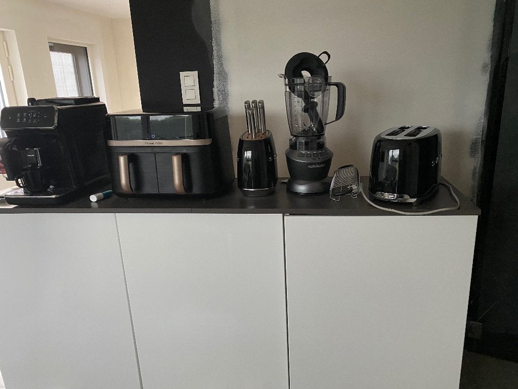 Keuken, Ophalen, Gebruikt, Wit, Met kookeiland