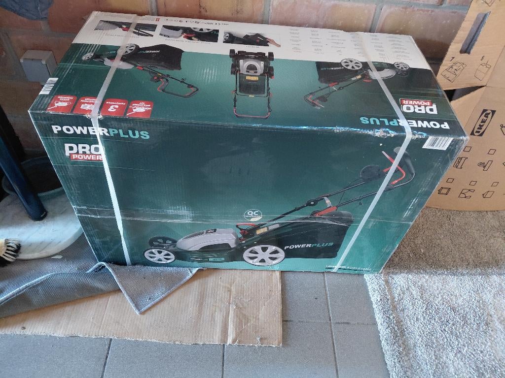 Grasmaaier Powerplus, Neuf, Fonction de mulching, 40 à 49 cm, Enlèvement