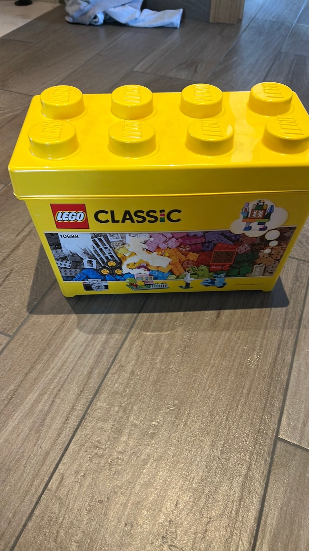 Lego box, Ophalen, Zo goed als nieuw