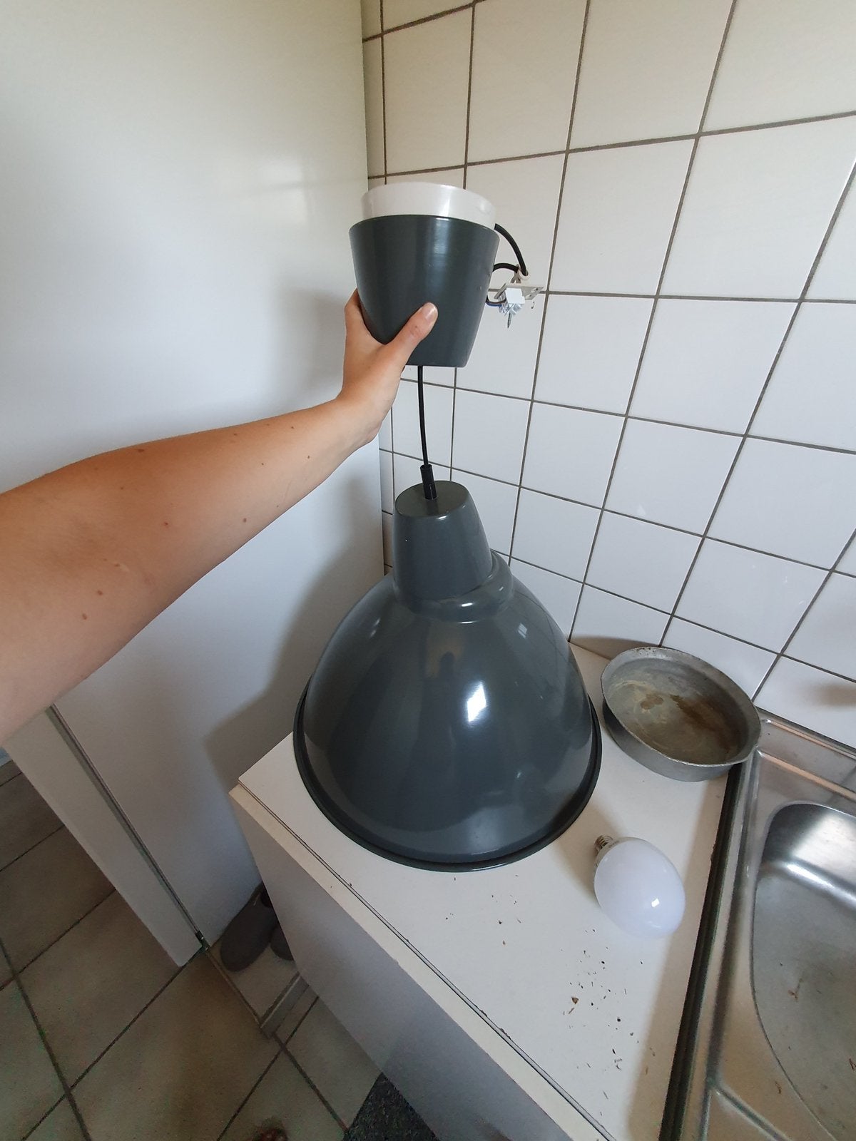 Hanglamp, Huis en Inrichting, Ophalen, Gebruikt