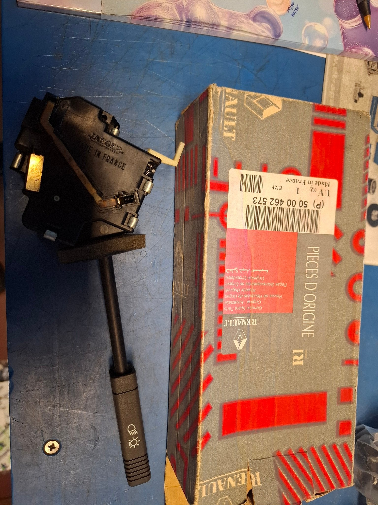 Pinkerstok Renault, Gebruikt, Renault, Elektronica en Kabels