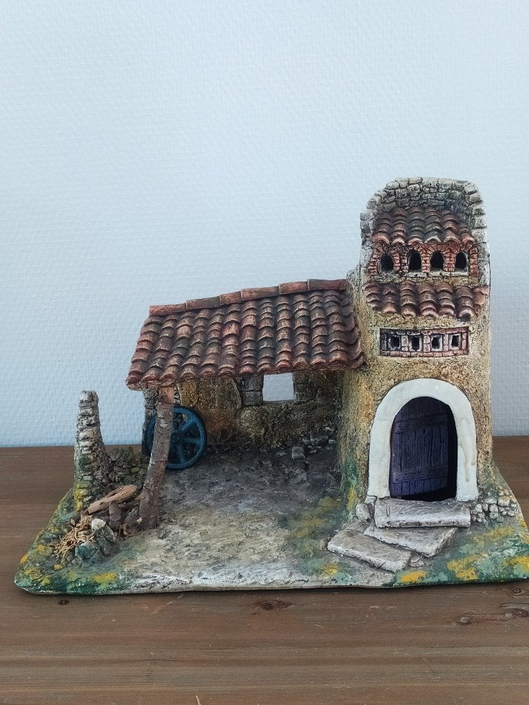 crèche , étable avec pigeonnier annexé , création Carbonel, Enlèvement, Comme neuf