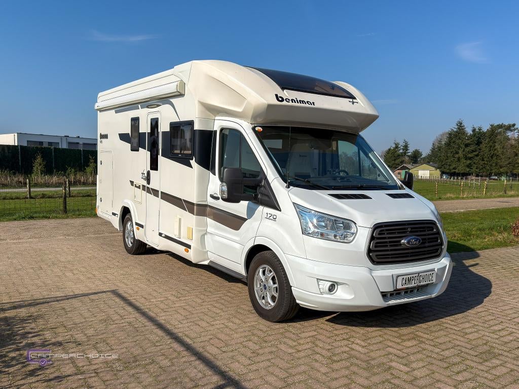 Benimar Cocoon 442 automaat 5 persoons, Caravans en Kamperen, Mobilhomes, Bedrijf, tot en met 5, Half-integraal, Benimar, Ford