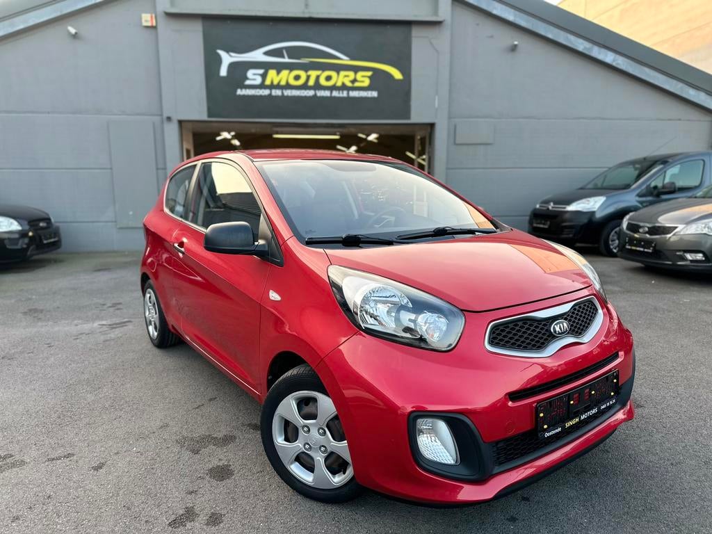Kia Picanto 1.0 benzine | Airco | 1 eigenaar | GARANTIE |, Autos, Kia, Rouge, Euro 5, Achat, 998 cm³