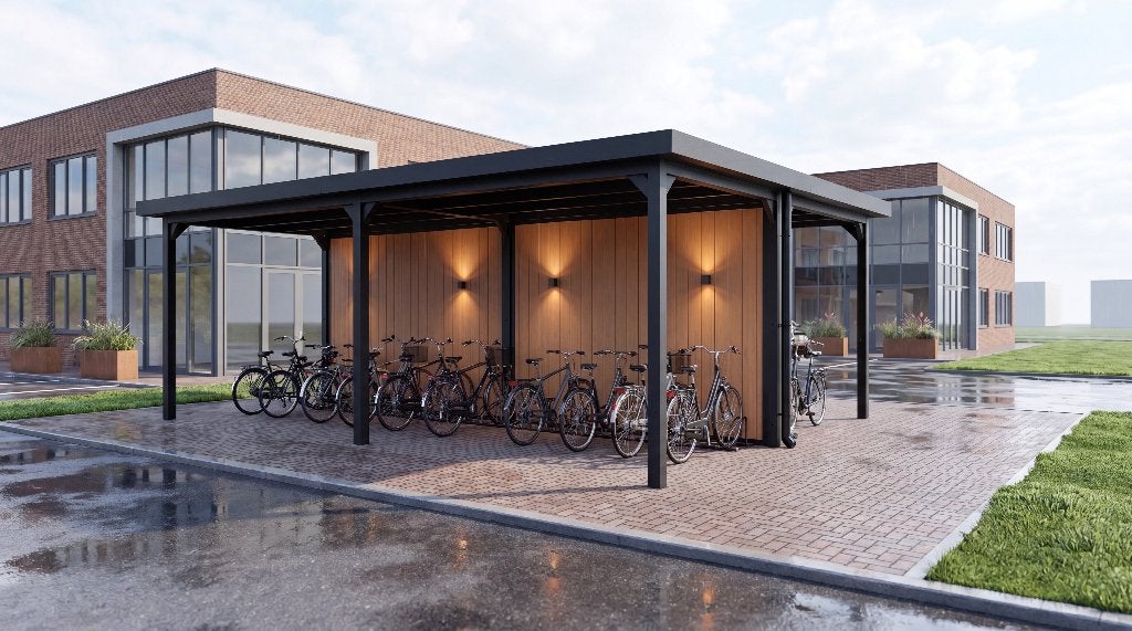 Fietsenstalling onderhoudsvrij | Zelf samenstellen | NIEUW, Tuin en Terras, Bergingen en Tuinkasten, Nieuw, Fietsenberging, Metaal