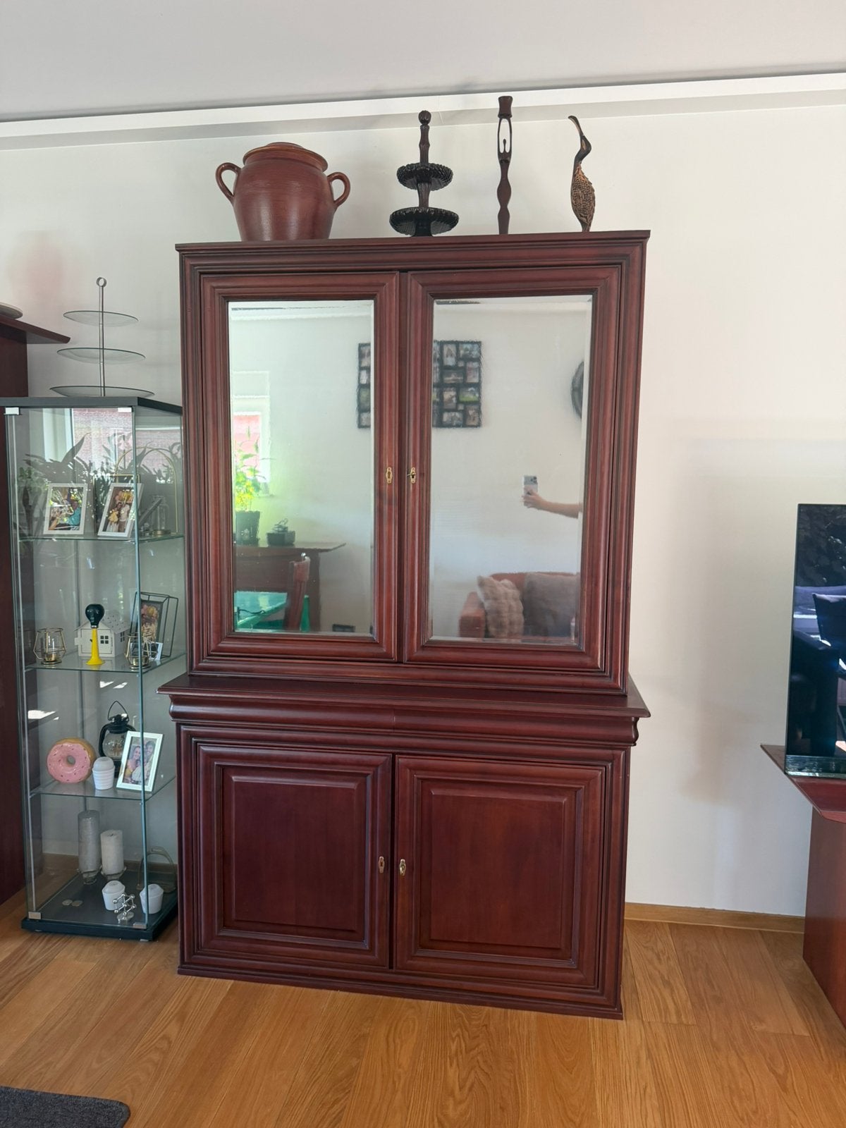 Buffet vitrine, Enlèvement, Comme neuf